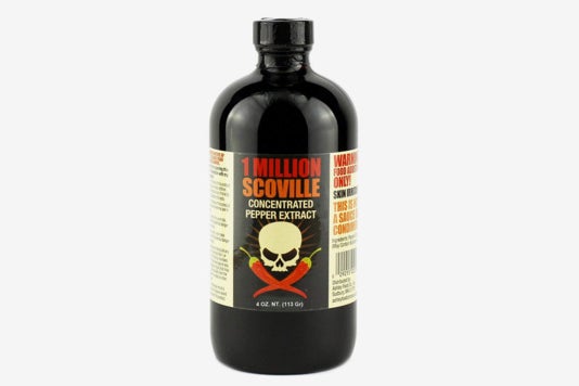 1 Million Scoville Pepper Extract Hot Sauce.